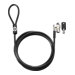 HP Keyed Cable Lock 10mm
