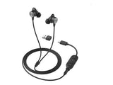LOGI Zone Wired Earbuds Teams - Graphite