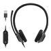 CISCO Headset 322 Wired Dual Carbon USBA