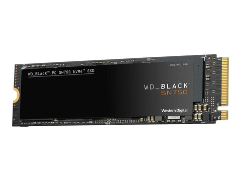 WD Black SSD SN750 Gaming 2To PCIe Gen3 8Go/s M.2 High-Performance NVMe SSD Bulk