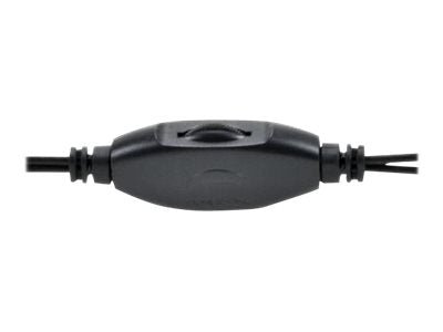 MCL Casque micro avec contrôle du volume - Jack 4 contacts