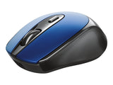 TRUST Souris sans fil ZAYA rechargeable - Bleue
