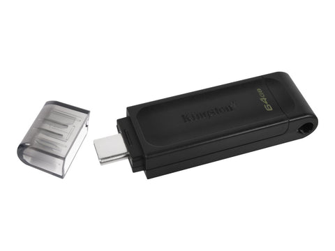 KINGSTON 64Go USB-C 3.2 Gen1 DataTraveler 70