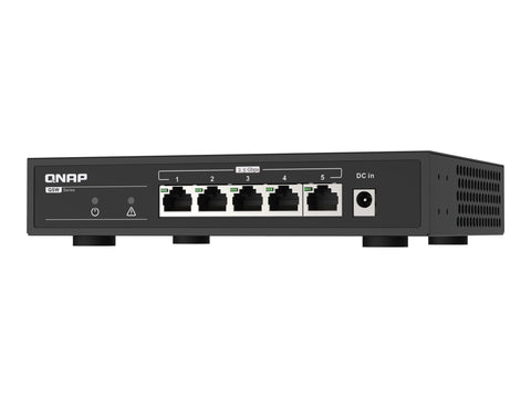 QNAP QSW-1105-5T 5 port 2.5Gbps auto negotiation 2.5G/1G/100M unmanaged switch