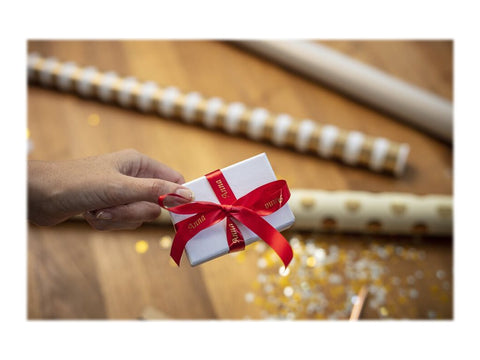 BROTHER Ruban tissus Or sur Bordeaux 12mm (4m)