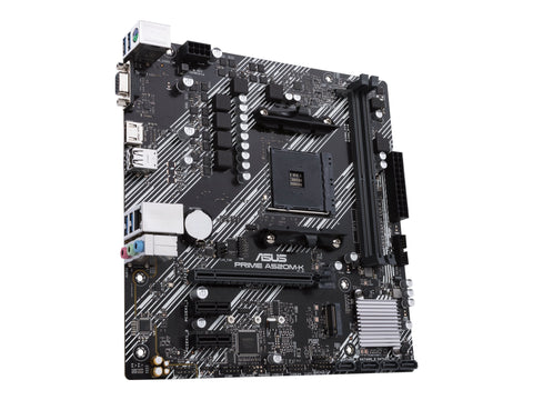 ASUS PRIME A520M-K AMD Socket AM4 for 3rd Gen AMD Ryzen mATX Form Factor DDR4