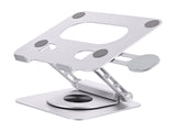 TNB iClick 360 adjustable notebook stand with detachable 6in1 hub aluminum