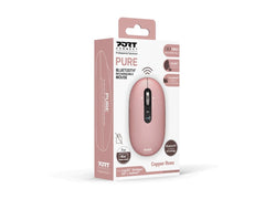 PORT DESIGNS Mouse Rechargeable Bluetooth Pure Mac - Copper Rose