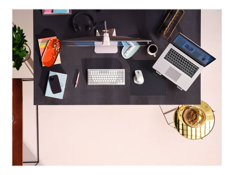 LOGITECH Master Series MX Master 3S for Mac Mouse ergonomic optical 7 buttons wireless Bluetooth 2.4 GHz pale grey for Apple MacBook