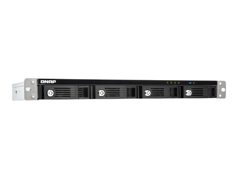 QNAP TR-004U 4-bay Rackmount 1U 12 short-depth rackmount 3.5p SATA HDD USB 3.0 type-C hardware RAID external enclosure
