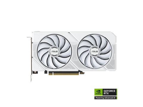 ASUS Dual GeForce RTX 5060 Ti 16Go GDDR7 White Edition PCIe 5.0 DLSS 4 HDMI 2.1b DisplayPort 2.1b
