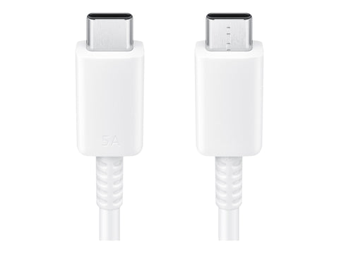 SAMSUNG Cable USB-C to USB-C 5A 45W & 65W 1m White