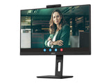 AOC 24P3QW Ecran 24"  1920 x 1080 Full HD (1080p) @ 75 Hz - IPS - 300 cd/m² - 1000:1 - 4 ms - 2xHDMI, DisplayPort - HP - WEBCAM