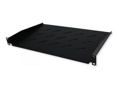 MCL 19p 1U fixed tray depth 350mm - black