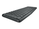 LOGITECH MK235 Wireless Keyboard&Mouse GREY Clavier QWERTY (US)
