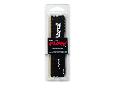 KINGSTON 16Go 3200MHz DDR4 CL16 DIMM FURY Beast Black
