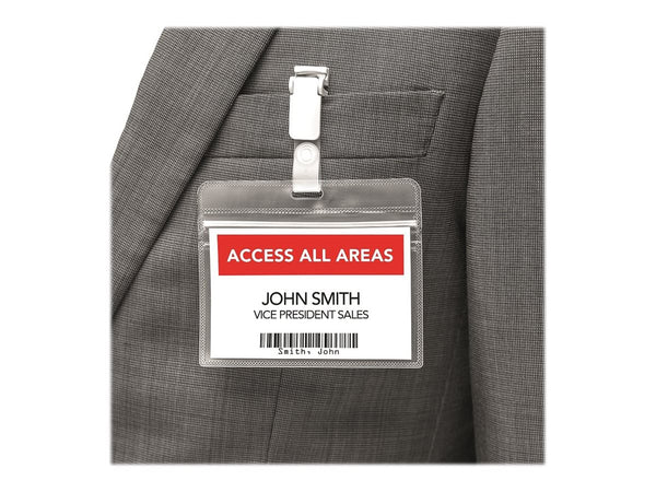 BROTHER Ruban DK tape - Rouleau continu adhésif 62mm x 30m - Impression noir et rouge