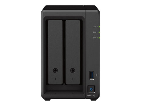 SYNOLOGY 2-Bay Diskstation Ryzen R1600 2Go DDR4 ECC SODIMM