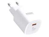 URBAN FACTORY POWER 30 Watts USB-C MAINS CHARGER EU WHITE