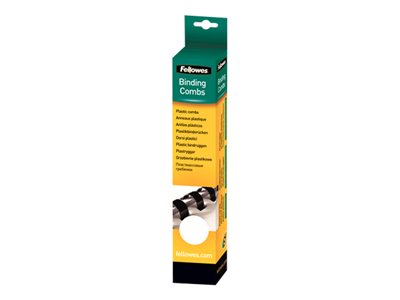 FELLOWES anneaux plastiques 6mm blanc