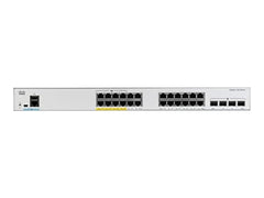 CISCO Catalyst 1000 24-Port Gigabit PoE+ PoE Budget 370W 4 x 1G SFP Uplinks LAN Base