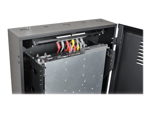 EATON TRIPPLITE SmartRack 4U Low-Profile Vertical-Mount Switch-Depth Wall-Mount Rack Enclosure Cabinet