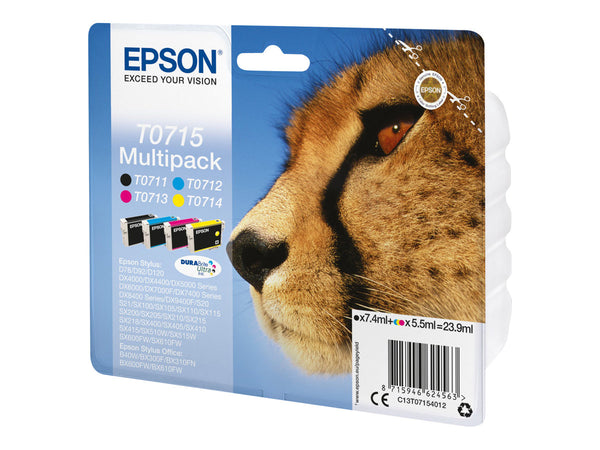EPSON 2LB DuraBrite Ultra ink cartridge black and tri-colour 1-pack RF-AM blister w/s