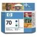 HP NO72 TETE D IMPRESSION CYAN