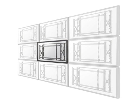 NEOMOUNTS LED-VW1750BLACK Support mural pour mur dimages 32-55p - extraire - max 35 kg