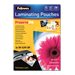 FELLOWES LAMINATING POUCH A4 250MIC