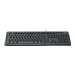 LOGI K120 Corded Keyboard black FRA