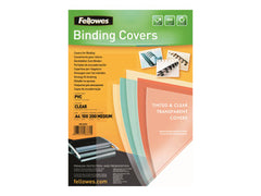 FELLOWES COUV A4 TRANSPARENT 200 MICX100