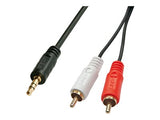 LINDY Premium Audio Adaptercable 1m