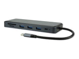 MCL 12-port docking station 2 HDMI and V