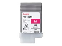 CANON PFI-102M cartouche encre teintée magenta capacité standard 130ml pack de 1
