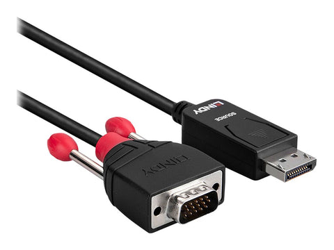 LINDY Converter Cable DisplayPort/VGA 3m Resolution up to 1920x1200