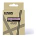 EPSON Colour Tape Pink/Grey 12mm 8m