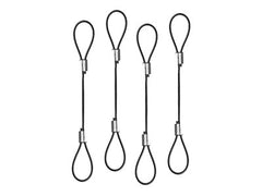 LINDY Cable Adapter Tethers - Pack of 4