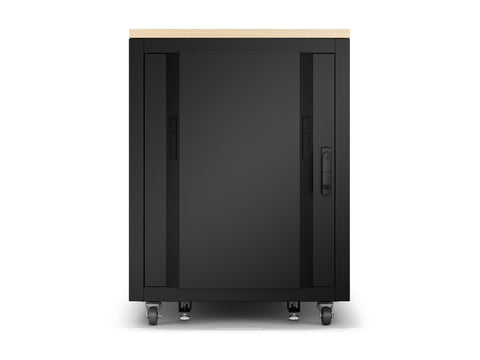 APC NetShelter Soundproof Server Rack 17U 230V 1000H x 750W x 1134D mm Maple