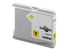 BROTHER LC-970 cartouche d encre jaune capacite standard 300 pages pack de 1