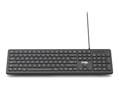 URBAN FACTORY 104key wired keyboard Flat and ergonomic scissor keys Lighted indicators