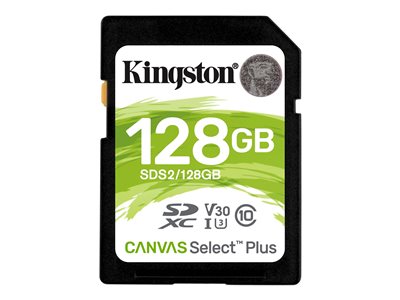 KINGSTON 128GB SDXC Canvas Select Plus