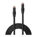 LINDY UTP Cat.6 Cable Black 0.5m