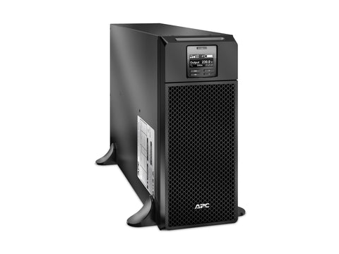 APC Smart-UPS SRT 6000VA Tower 230V RJ45 SmartSlot USB 2.5min Runtime 6000W
