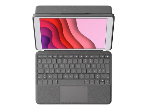 LOGITECH Combo Touch for iPad 10th gen - OXFORD GREY - (FR) - CENTRAL
