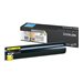 LEXMARK TONER LONGUE DUREE JAUN