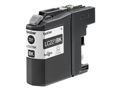 BROTHER LC221BK ink black 300 pages