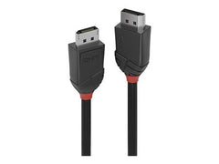LINDY 0.5m DisplayPort 1.2 Cable Black