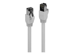 LINDY 0.5m Cat.8.1 S/FTP LSZH Cable Grey