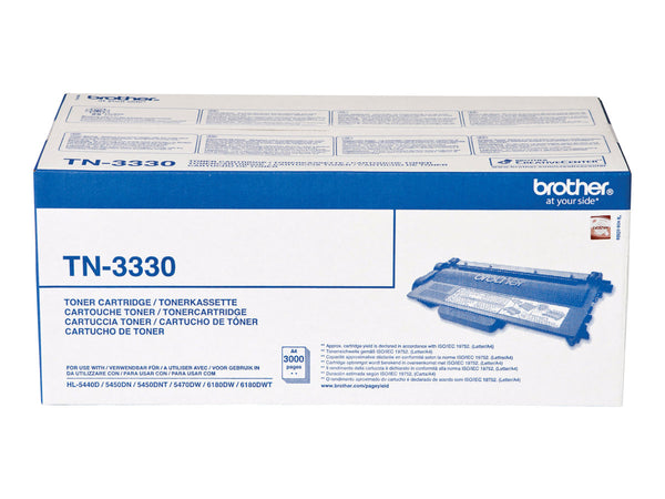 BROTHER TN-3330 toner noir capacité standard 3.000 pages pack de 1